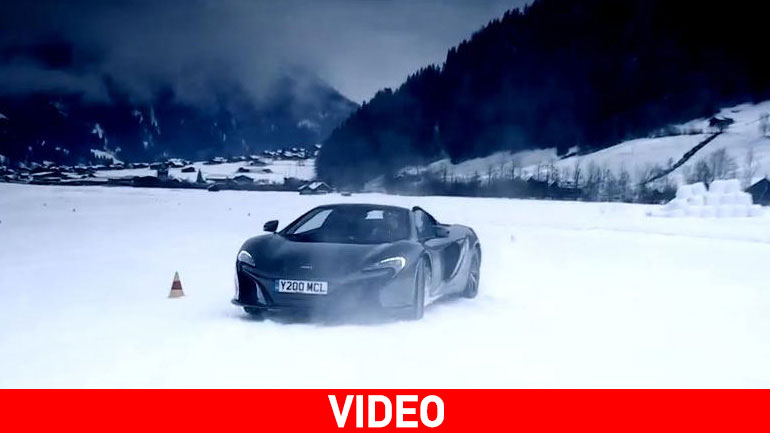 Η McLaren 650S αλωνίζει στις Άλπεις!