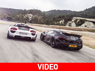 McLaren P1 vs Porsche 918 Spyder: Η κόντρα των ονείρων