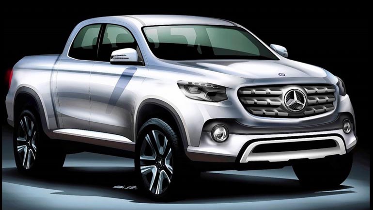 Πάνω στο Nissan Navara πατάει το pick-up της Mercedes