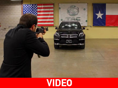 Δοκιμές με πραγματικά πυρά για την Mercedes GL!