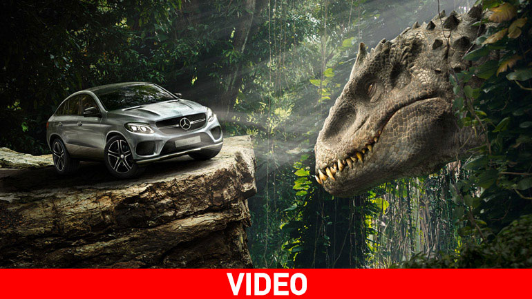 Η Mercedes στο Jurassic Park
