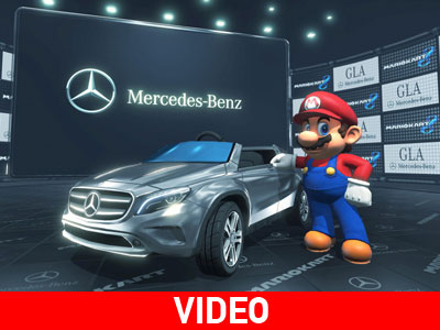 Η Mercedes στον ψηφιακό κόσμο του Mario kart