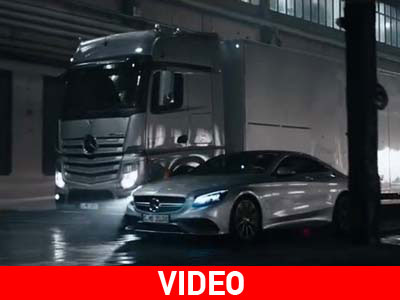 Τι γεννιέται από τον έρωτα μιας S63 AMG Coupe και ενός Actros;