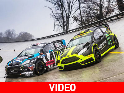 Rossi εναντίον Kubica στο Monza Rally