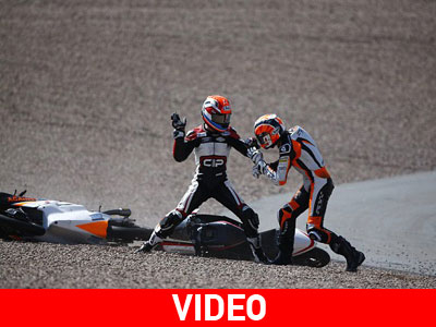 Μπουνιές μεταξύ αναβατών στο MotoGP της Γερμανίας