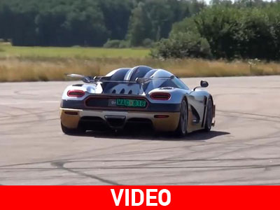 Πρώτη επαφή με το Koenigsegg One:1