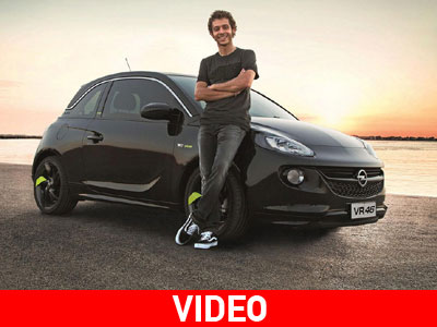 Η ειδική έκδοση του Opel Adam με την υπογραφή του Rossi