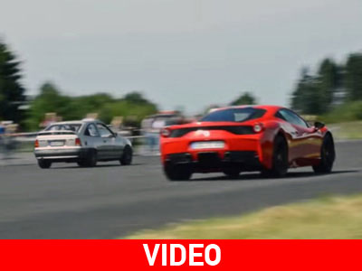 Opel Kadett τα «ρίχνει» σε Ferrari και Porsche!