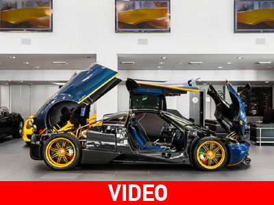 Παραδόθηκε η μία και μοναδική Pagani Huayra 730S