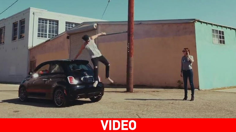 Κάνοντας parkour με το 500 Abarth