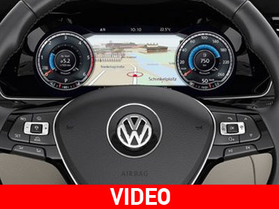 Ο ψηφιακός πίνακας οργάνων του VW Passat