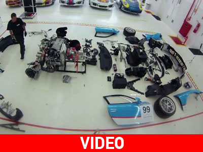 Η συναρμολόγηση της Porsche 911 GT3 Cup