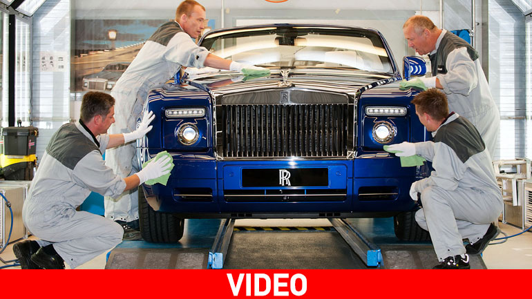 Η κατασκευή κάθε Rolls –Royce είναι τέχνη