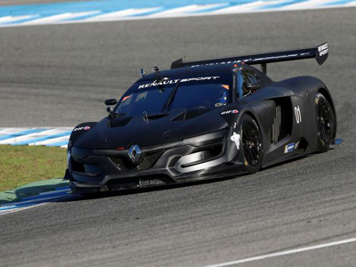 Ο Alain Prost στο τιμόνι του Renault Sport RS01