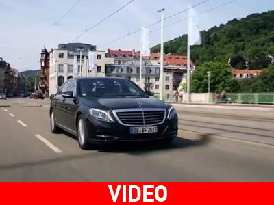 H νέα Mercedes S500 κινείται και μόνη της!