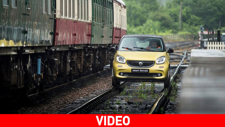 Πάει… τρένο το smart forfour!