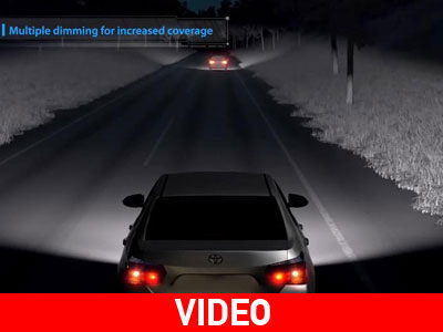 Τα κατευθυνόμενα φώτα LED της Toyota