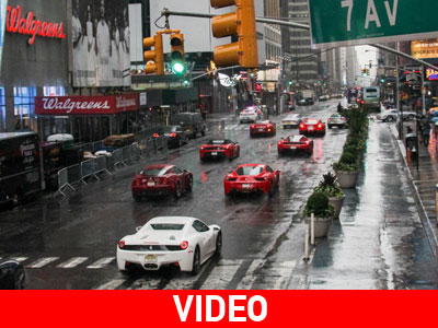 Η Νέα Υόρκη γέμισε με Ferrari!