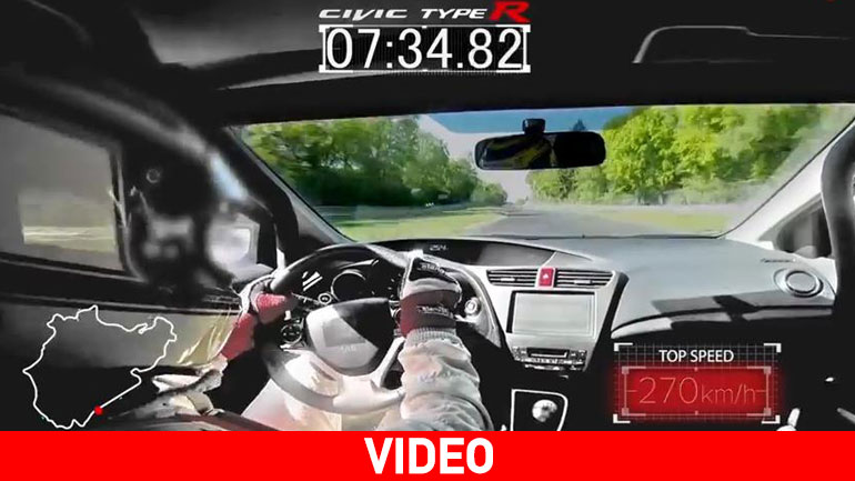 Έσπασε τα χρονόμετρα το νέο Honda Civic Type R
