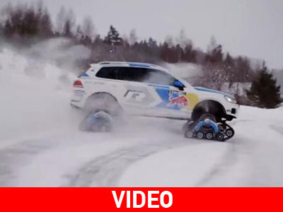 Έτοιμο για το WRC το VW Snowareg!