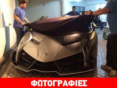 Στο Χονγκ Κονγκ παραδόθηκε η τρίτη Lamborghini Veneno