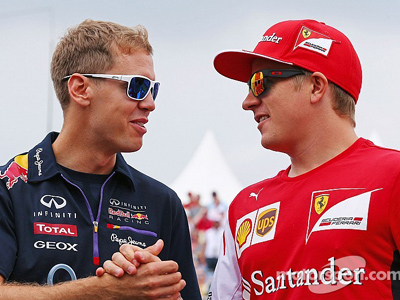 Vettel και Raikkonen το δίδυμο της Ferrari για το 2015!