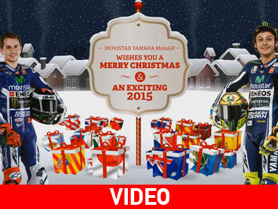 Rossi και Lorenzo εύχονται καλά Χριστούγεννα!