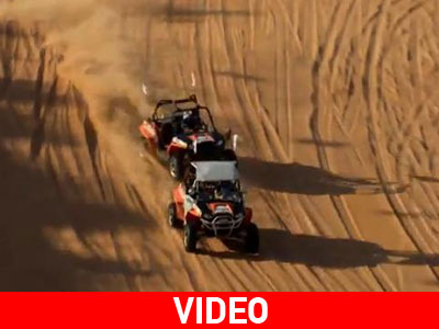 Hamilton και Rosberg στην έρημο της Σαουδικής Αραβίας!