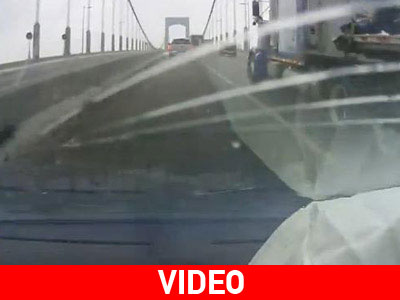 Άνοιξε ο αερόσακος από αντικείμενο που πάτησε με το τροχό!