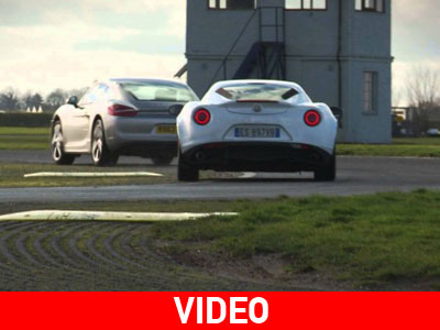 Alfa Romeo 4C εναντίον Porsche Cayman και Toyota GT86