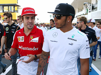 Στη λίστα με τους πιο ακριβοπληρωμένους οι Alonso και Hamilton