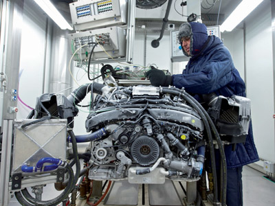 To πιο προηγμένο κέντρο δοκιμών κινητήρων