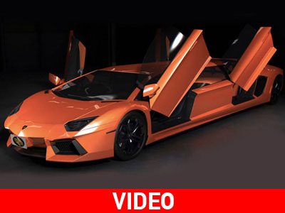 Η Lamborghini Aventador τώρα και σε λιμουζίνα!