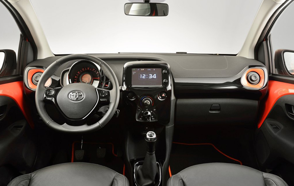 Το εσωτερικό του Aygo