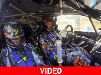 Οι τούμπες του Ken Block με το αγωνιστικό Ford Fiesta!