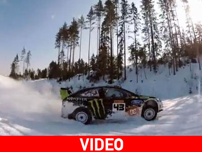 O Ken Block στα χιόνια της Ρωσίας!