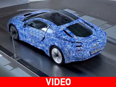 Στην αεροδυναμική σήραγγα το BMW i8