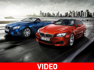 To πρώτο βίντεο των νέων BMW M6 Coupe και Cabrio