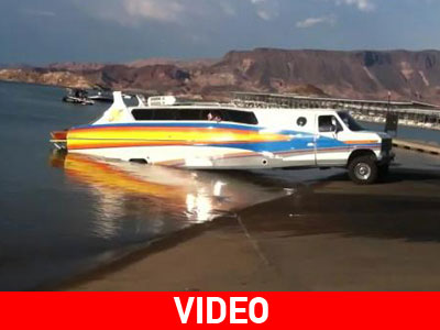 To σκάφος-αυτοκίνητο… και σπίτι!