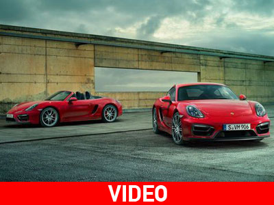 Οι νέες Porsche Cayman και Boxster GTS επί το έργον