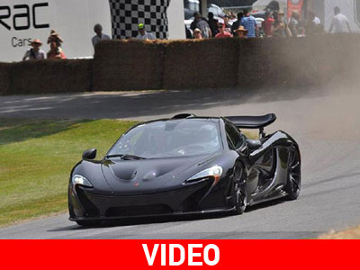 Ο Jenson Button στο τιμόνι της McLaren P1