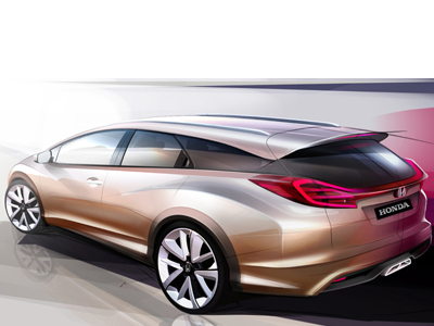 Το Honda Civic και σε έκδοση wagon