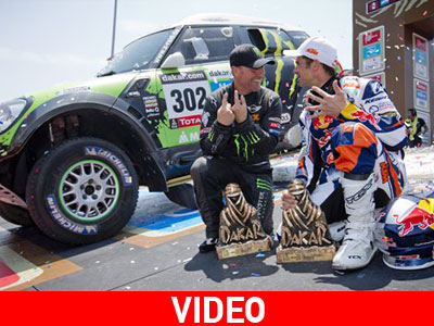 Έγραψαν ιστορία στο Dakar οι Peterhansel και Despres