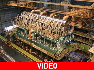 Ο ισχυρότερος πετρελαιοκινητήρας στον κόσμο