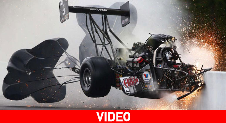 Τράκαρε με 450 χλμ./ώρα και σώθηκε!