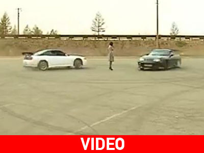 Μια επίδειξη drift με άσχημη κατάληξη!