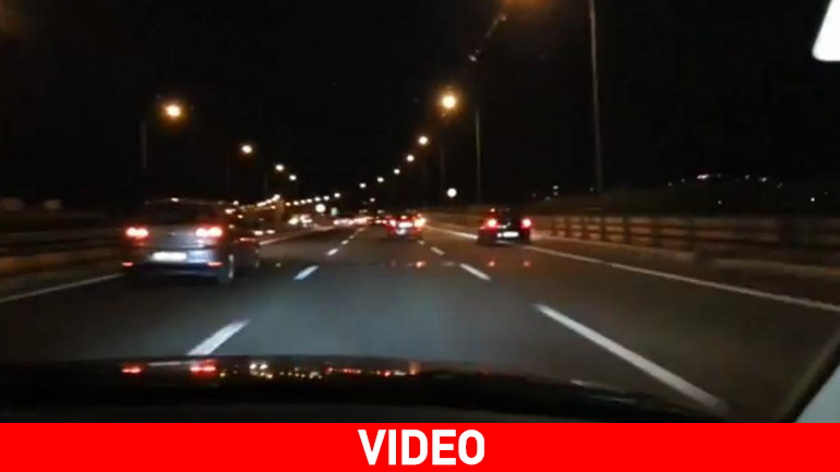 Τρελή κούρσα στην εθνική οδό