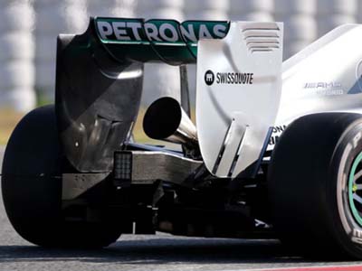 Η εξάτμιση-μεγάφωνο της Mercedes F1