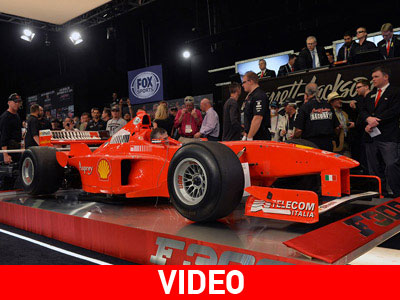 Για 1,7 εκατ. δολάρια πουλήθηκε το μονοθέσιο του Schumacher