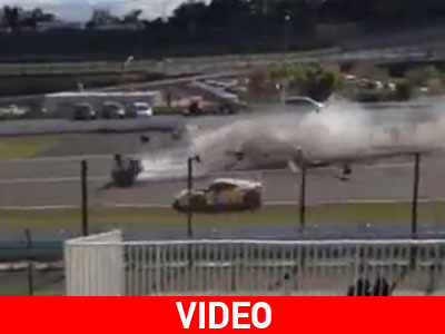 Τρομακτικό ατύχημα με Ferrari!